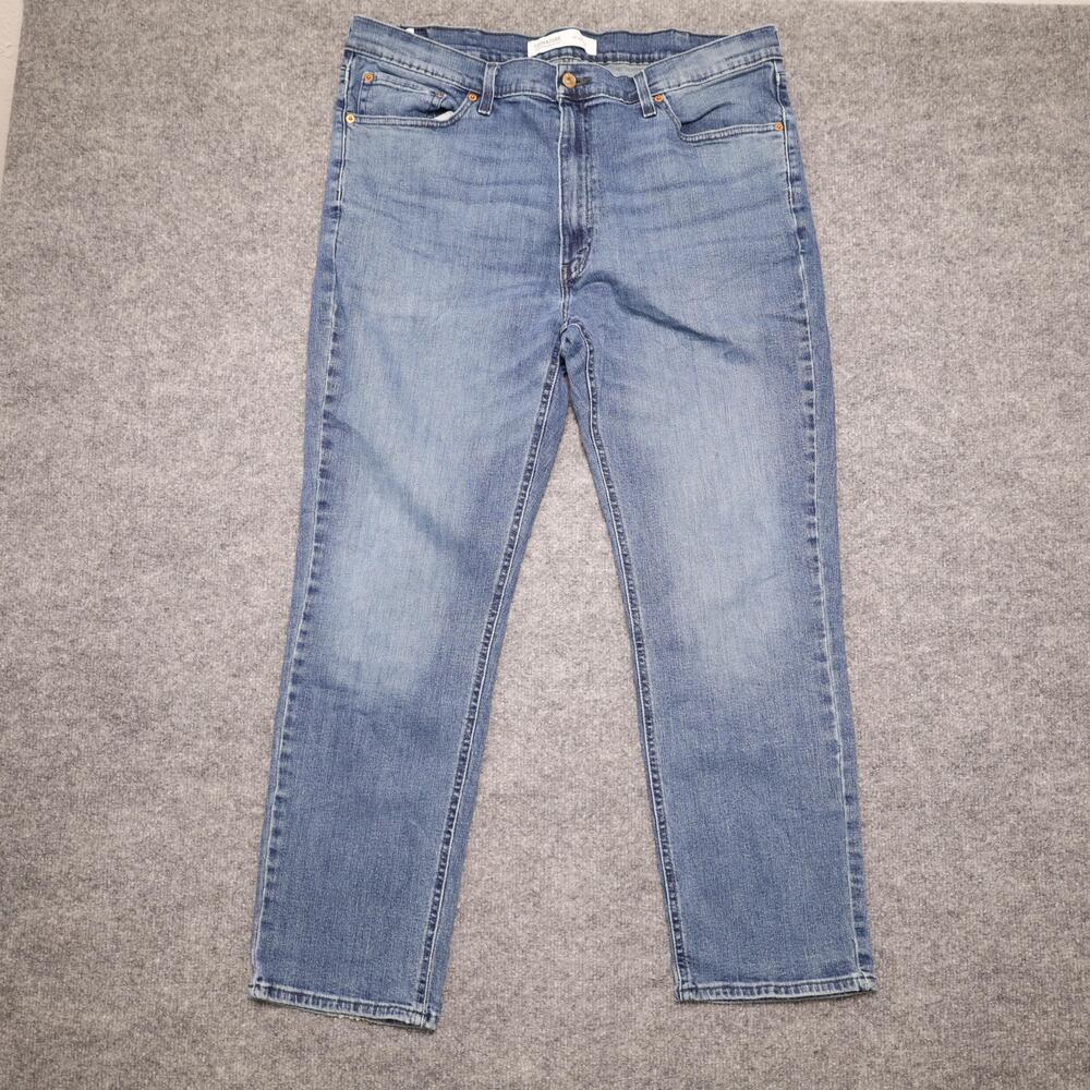 Signature By Levi Strauss & Co. Athletic Jeans Mens 40x30 Blue Straight Denim